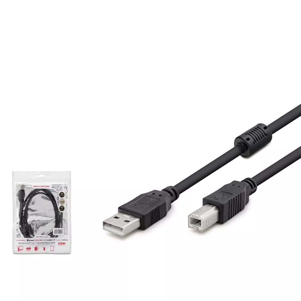 Yazıcı kablosu (KABLO PRINTER TO USB) 1.5MT HADRON HDX7505(4247B)