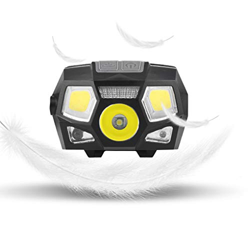 1300 Lumens Farol USB LED recarregável impermeável Lanterna de Cabeça Head Lamp Camping Farol