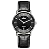 Rado - DiaMaster Thinline Automatic - Men - Swiss - Platinum CeramosTM case - Sapphire Crystal Dial - Black Leather Strap - 72 Hours Power Reserve - Automatic - 41 mm