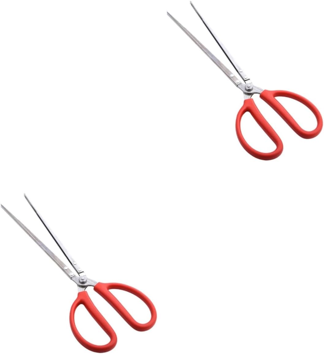 Garneck 2pcs Multipurpose Fishing Pliers Crabs Clamp Serrated Grabber Gripper Seafood Tool