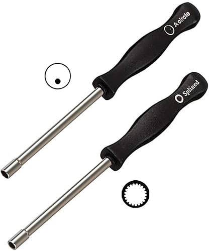 Kit de destornilladores de ajuste de carburador de 21 dientes estriados + círculo A, kit de herramientas de ajuste de carburador pequeño para motor