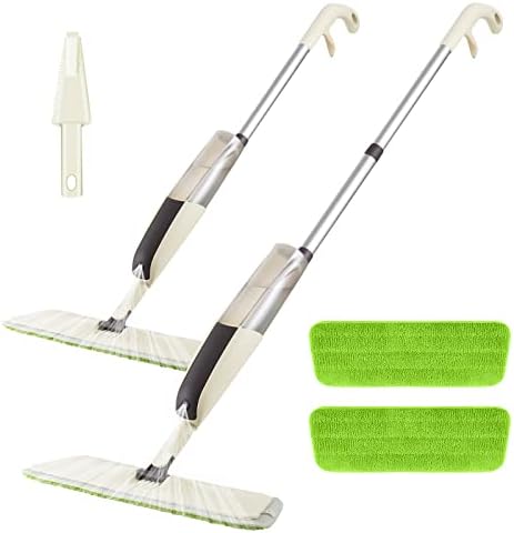 CXhome Spray Mop,Mocio in Microfibra con spruzzatore e capacità Rotante di  360 Gradi,Lavapavimenti a Spruzzo Scopa con 2 waschbaren,Spray Mopp per  Home cucina : Amazon.it: Casa e cucina