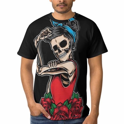Tee Shirt Manches Courtes Respirant - T-Shirt Homme Col Rond Confort Fluide