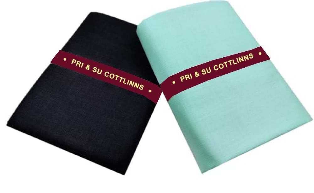 Pri & Su CottLinns combo man shirt & trouser black-picture-10