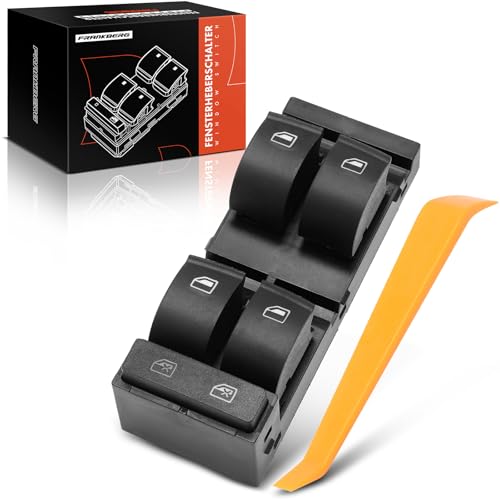 Frankberg Fensterheberschalter Vorne Links Kompatibel mit A6 Avant 4B5 1.8L-4.2L 1997-2005 A6 4B2 C5 1.8L-4.2L 1997-2005 Allroad 4BH C5 2.5L-4.2L 2000-2005 Replace# 4B0959851B Frankberg Fensterheberschalter Vorne Links Kompatibel mit A6 Avant 4B5 1.8L-4.2L 1997-2005 A6 4B2 C5 1.8L-4.2L 1997-2005 Allroad 4BH C5 2.5L-4.2L 2000-2005 Replace# 4B0959851B