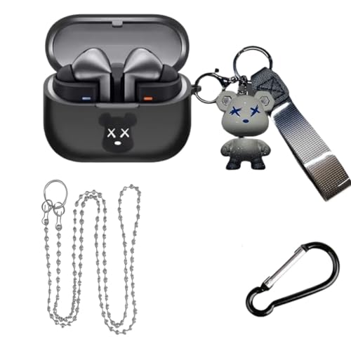 Galaxy Buds3 / Galaxy Buds3 Pro �Ή� �P�[�X �J�o�[ TPU�f�� �ی�P�[�X �����h�~ ���h�~ �ϏՌ� �h�� �h�o ������ �n���� ���킢�� ���� �[�d�֗� �S�ʕی� �ی�J�o�[ �C���z���P�[�X �L�[�`�F�[���t�� Galax