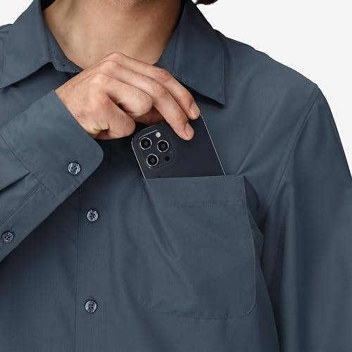 MARMOT Men's Aerobora Long Sleeve Button-Down Shirt - Lightweight, Packable, Quick-Drying UPF Protection3