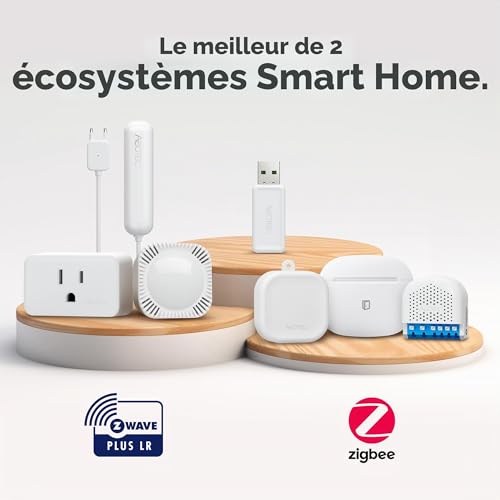 AEOTEC Z-Stick 10 Pro - Zigbee 3.0 & Z-Wave 800 Series Adaptateur USB - Fonctionne avec HomeAssistant - Zigbee2MQTT - Contrôleur Z-Wave - Z-Wave Long Range - Jusqu'à 1 km de portée - sans Nuage – vue 4