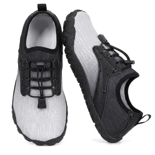 Image of Barefoot Water Shoes for Men Women 2026 Quick Dry Athletic Shoes Non-Slip Wide Toe Aqua Footwear Beach Swim Hiking Kayaking Yoga Outdoor Sport