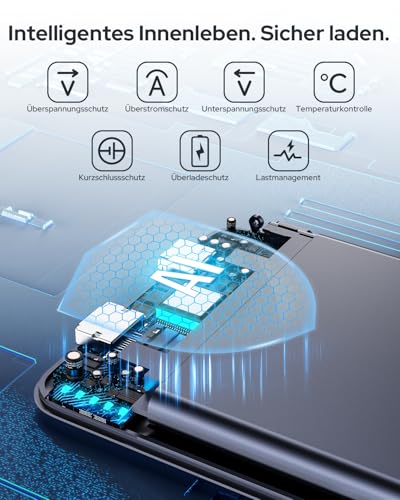 Powerbank für Magsafe, Magnetische Power Bank für iPhone 18 Pro Max 5000mAh – Ansicht 6