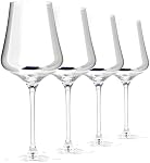 Gabriel-Glas StandArt Verres à vin en cristal, ensemble de 4 avec des boîtes cadeaux - Verre à vin universel Premium pour le vin rouge et blanc - Lave-vaisselle en toute sécurité, sans plomb, 16 oz.