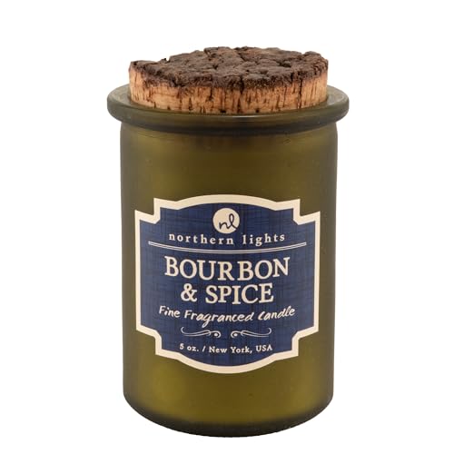 Northern Lights Candles - Spirit Jar Candles - Bourbon &
