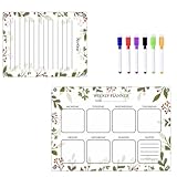 *Idée cadeau attentionnée : ce tableau de réfrigérateur en acrylique est un cadeau créatif et pratique pour la famille et les amis, combinant fonctionnalité avec une touche décorative qui égayera n'importe quelle cuisine.