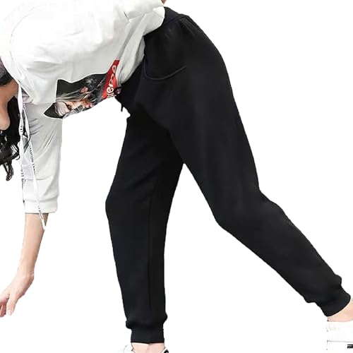 Toddler Boys 2 Pack Cotton Active Jogger Sweatpants Kids Casual Athletic Solid Pants for 2-11 Years2