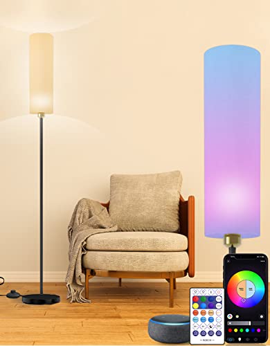 Smart Floor Lamp Works with Alexa & Google Home main view