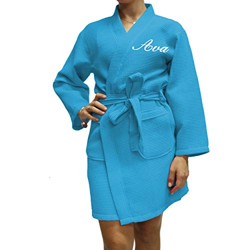 The Wedding Party Store Personalized Waffle Bridesmaid Robe Gift-Wedding Bridal
