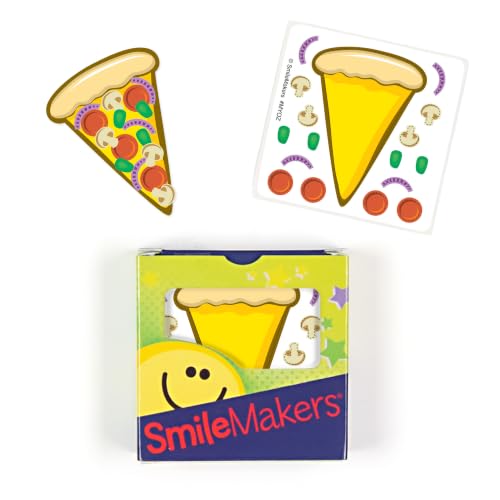 SmileMakers Make-Your-Own Pizza Stickers 100 Per Pack