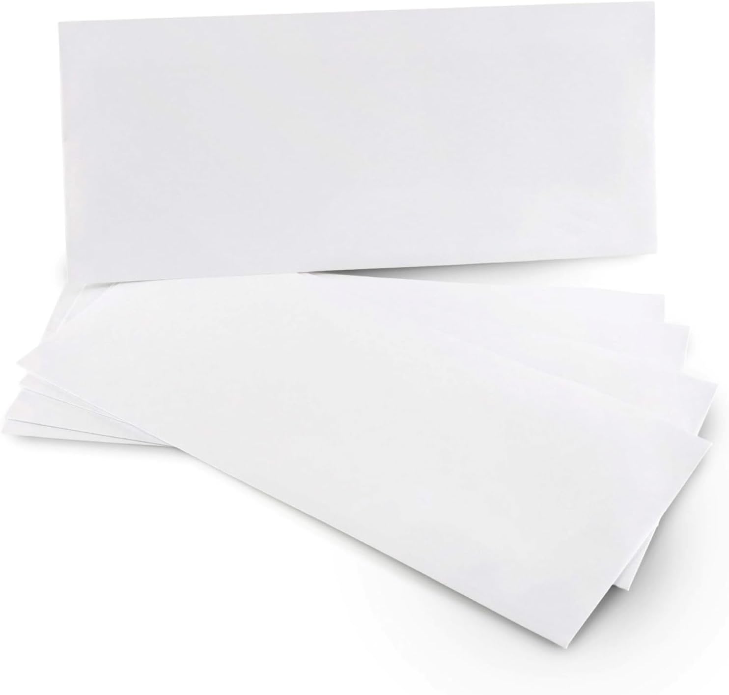 500 Custom #10 Envelopes with Logo - Personalized #10 Self-Seal - Printed Envelopes with Return Address - Custom Printed Security Envelope - Ideal for Business Mailings - White, 500 Count