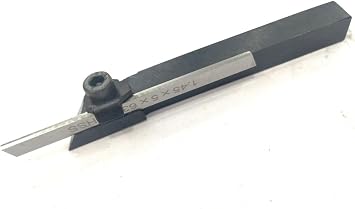 MachEl Mini Lathe Cut off 8 mm Square Parting Tool with M2 HSS Blade For Mini Lathes-Tool Center Height 9.5 mm