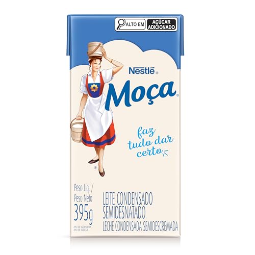 Leite Condensado MOÇA Tetra Pak 395g