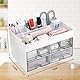 Schreibtisch Organizer, Multifunktionaler Organizer für Schreibtisch mit Schubladen, Zuhause und Schule