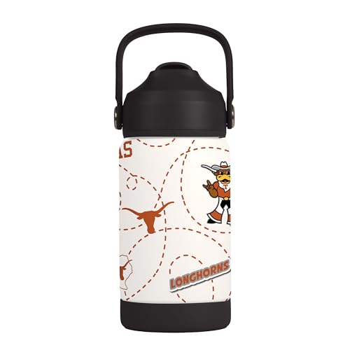 Image of Logo Brands NCAA Mascot Stainless-Steel Kids Bottle -Soft Silicone Mouthpiece, Easy To Carry, Kid-Friendly Design- Great For School & On-The-Go