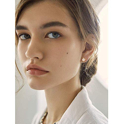 Cinily Cat Ear Stud Earrings-Opal Stud Earrings Yellow Gold Plated Kitten Earrings Cute Cat Earring Studs For Girls Little Earrings #TOP3