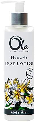 Ola Tropical Apothecary Plumeria Body Lotion with Pure Tropical Oils and Plant Extracts - 8 fl oz