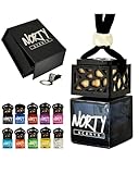 STUNNING STRONG SCENT THROW - Norty Scents powerful car air freshener delivers an enduring burst of captivating scent. Inspired by iconic perfumes, our formula provides a rich and consistent aroma that revitalizes your car's interior, mile after mile...