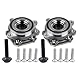 NSGMXT 2X Radlagersatz Kompatibel mit A4 A5 A6 A7 A8 Q5 Q7 RS5 S4 S5 S6 S7 S8 SQ5 2016-2022 4M0498625C 4M0498625F