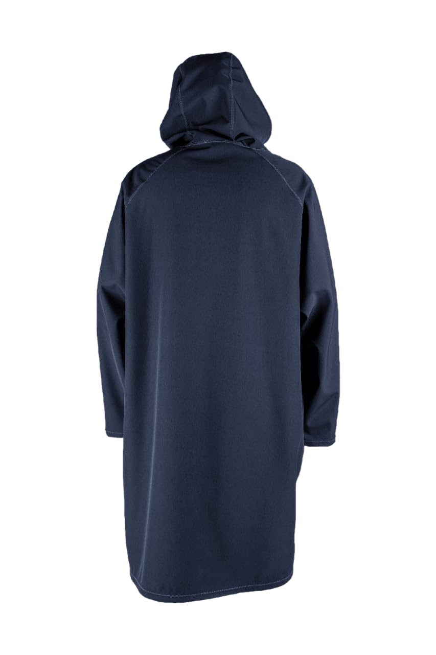 Ronix Head Honcho Poncho - Wet/Dry Zip Up - Navy Blue/Grey - L/XL