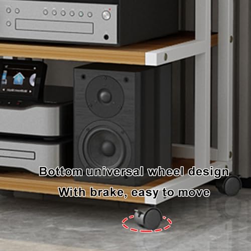 Support multimédia d'angle ventilé pour optimiser l'espace audio de votre salon - 5