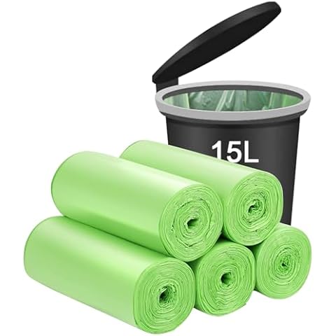 Sacs poubelle biologiques QIANCSJ 15L Cover