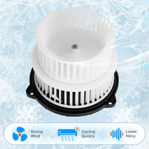 Image of 700172 HVAC Blower Motor Fan Fit for Scion xA /xB 2004 2005 2006, for Toyota Echo 2003 2004 2005, Heater Blower Motor Assembly Replaces for 87103-52080 PM9267