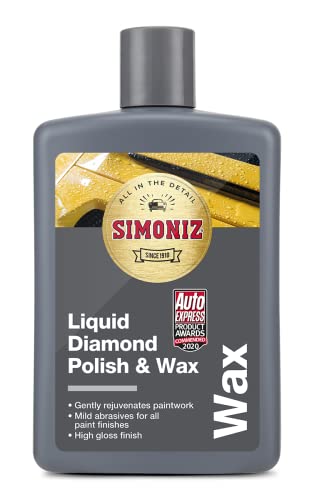 simoniz wax - Simoniz SAPP0188A Liquid Diamond Polish and Wax, Clear