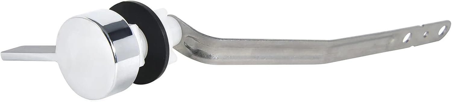 Toilet Flush Handle Toilet Flush Handle, Silver Side Mount Replacement Lever