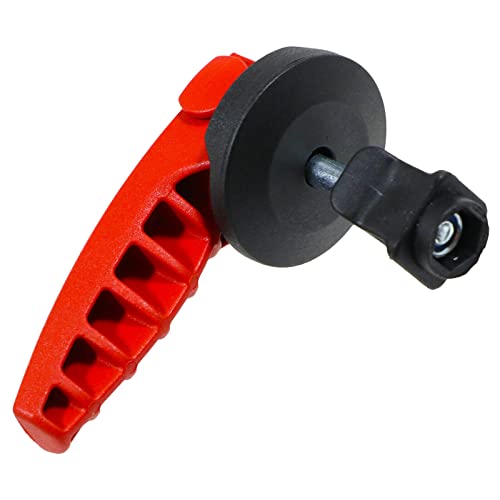 Spares2go Palanca de sujeción de mango de liberación rápida compatible con cortacésped Bosch Rotak 1400 1700 1800 Ergoflex 32 34 340 36 37 370 39 40 400 410 42 43 430 LI