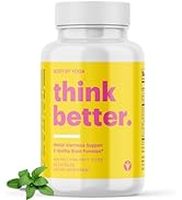 Think Better - Caffeine Free Brain Fog Supplements for Women and Men | Brain Vitamin for Memory a...