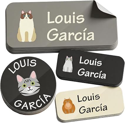 Personalized Daycare Name Labels for Kids (135 Labels) Custom Waterproof Name Stickers for Child Clothing Tag, Bottles,CampοΌLunch Boxes and School Supplies