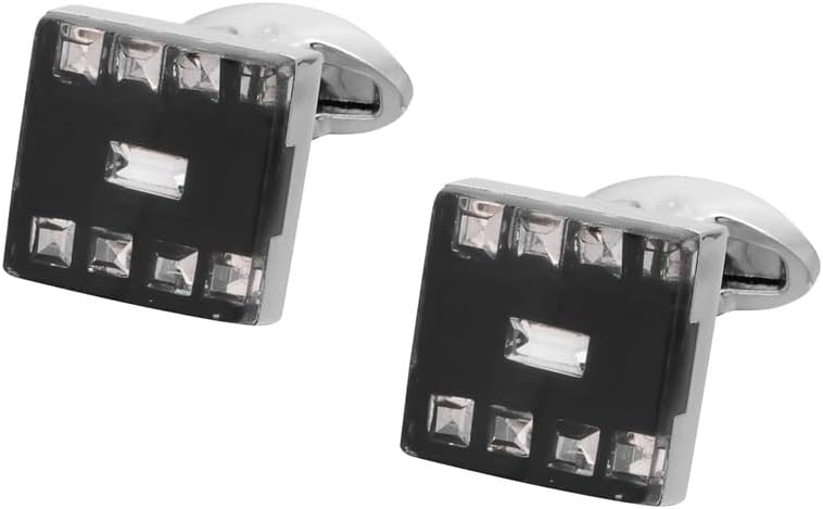 Square New French Cufflinks Men's Business Sleeved Suit Cuff Button