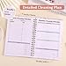 icceemee All-in-One Family planner Organizer & Home Management Binder: Calendar Scheduling, Finance Budget, Meal Planning & Grocery Lists, Cleaning Schedule, Activities & Health Tracker,For Busy Moms & Households
