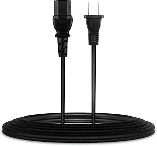 J-ZMQER 2-Prong AC Power Cord Cable Lead Compatible with Velodyne Model WIC-10 WiConnect-10 Powered Subwoofer