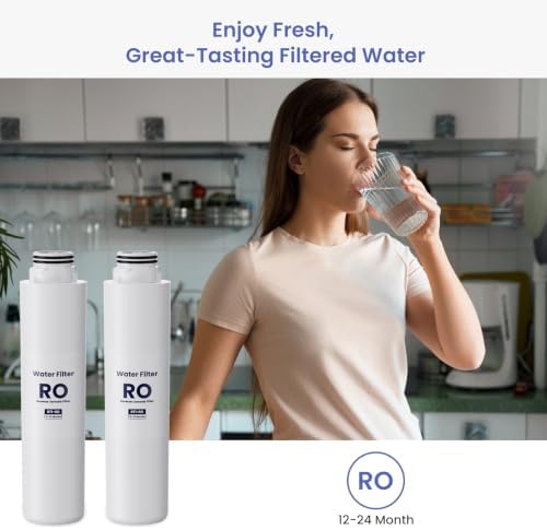 RT1-RO Membrane Water Filter Replacement Set Compatible with Stokk T1 Countertop Reverse Osmosis Water Filter System, 12-24 Month Lifetime 2 Pack - 5