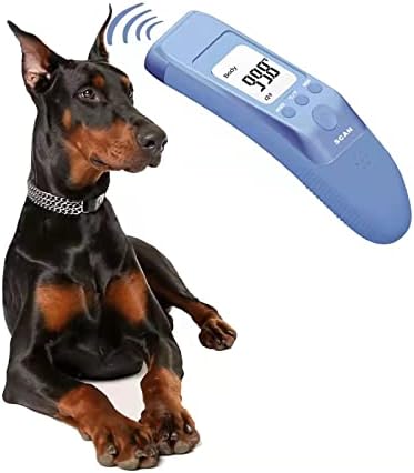 Dog Thermometer Ear,Designed for Dog,1 Second Reading,Fast and Accurate Measurement of Dog Body Temperature