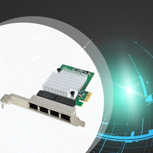 Tarjeta de Red PCIe Gigabit de 1000Mbps con adaptador LAN de alta velocidad para Windows 7 8 10 2