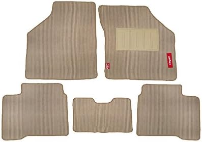 Elegant Carpet Cord Beige Non-Woven Custom Fit Car Mat Compatible With Maruti Suzuki New Age Baleno 2022 Onwards