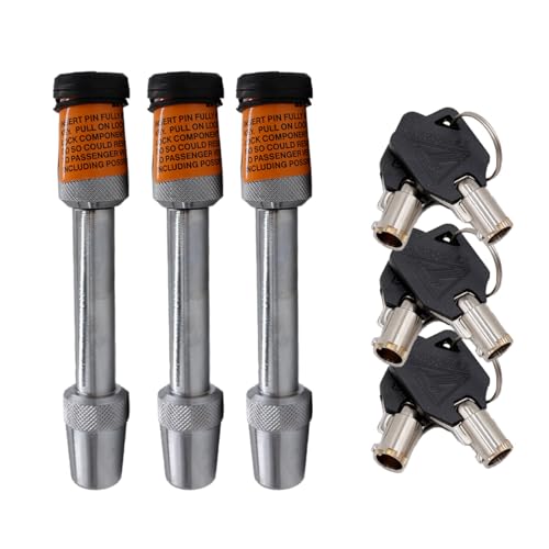 Blue Ox BX88101 two 1/2 locks and one 5/8 Lock Kit  Orange