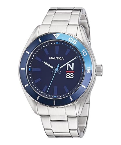 Nautica montre décontractée quartz NAPFWF310 étanche pour homme actif