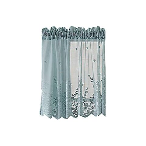 Betos Cortinas Cortas de la Mitad, Encaje pequeña Ventana Cortinas de Voile de la Cocina Cover