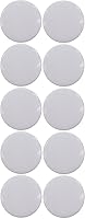 Vista 1 de Botones pinback blancos lisos para manualidades - paquete de 10 - BRILLANTE